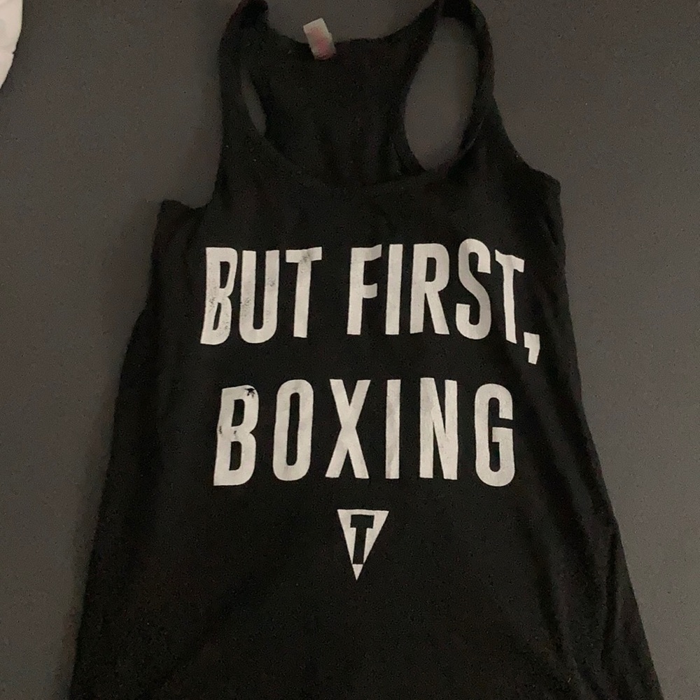 But first boxing tank
